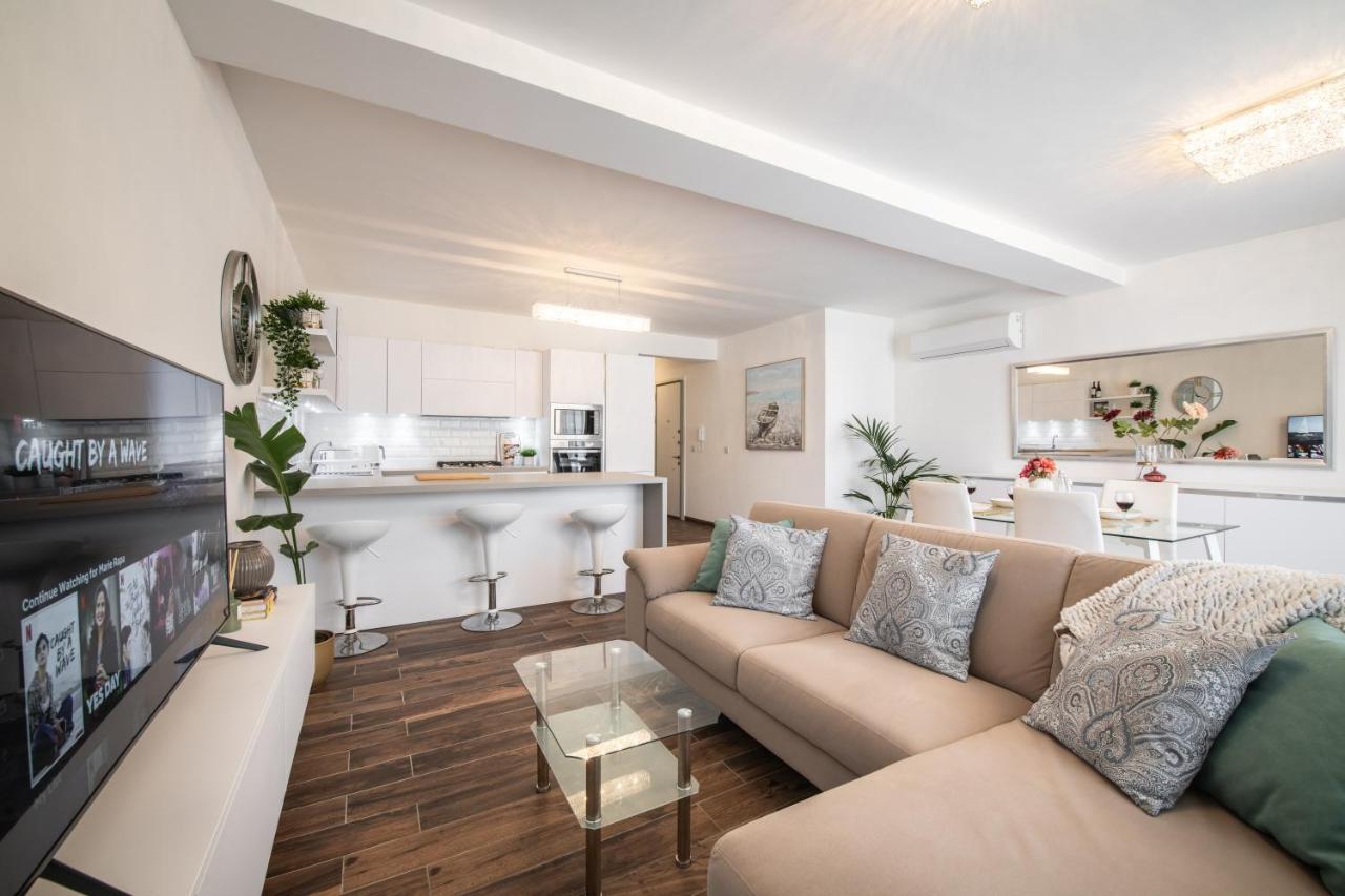Electra Residence - Luxury Central Beachview Apartment Marsalforn Exterior foto