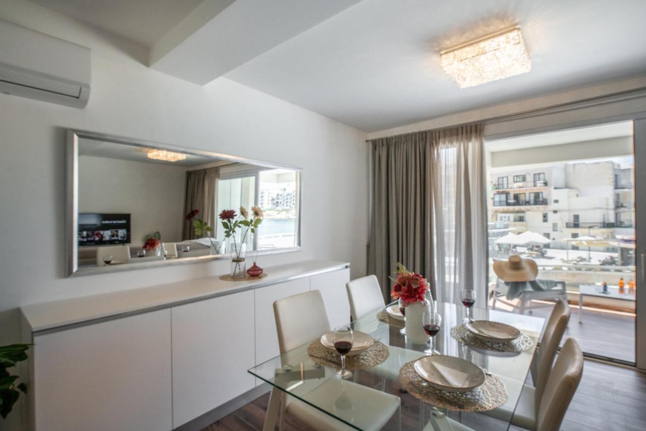Electra Residence - Luxury Central Beachview Apartment Marsalforn Exterior foto